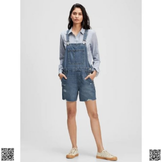 美國代購正品 Gap 牛仔背帶褲