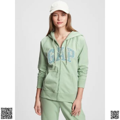 美國代購正品 Gap 牛油果綠 拉鏈連帽衫