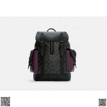 美國代購正品 Hudson 老花雙肩包