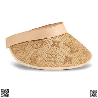 美國代購正品 Louis Vuitton Strawgram 遮陽帽
