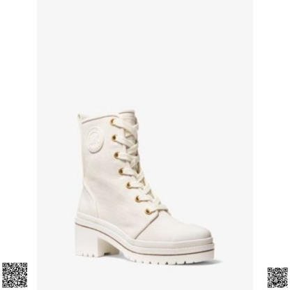 美國代購正品 Michael Kors 帆布踝靴