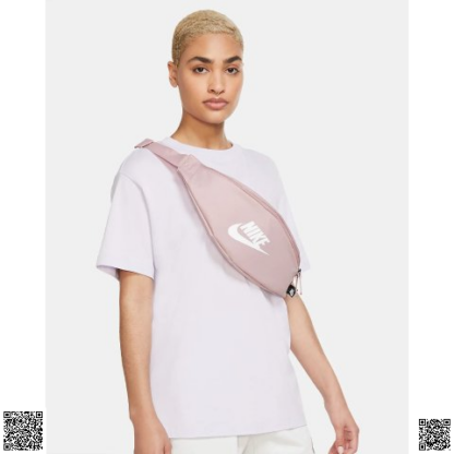 美國代購正品 Nike Heritage 櫻花粉腰包