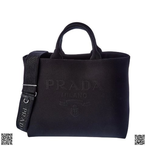 美國代購正品 Prada Drill Canvas Tote包