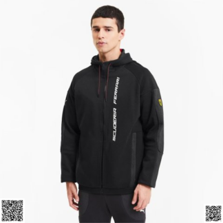美國代購正品 Puma Scuderia Ferrari Race 男士連帽夾剋
