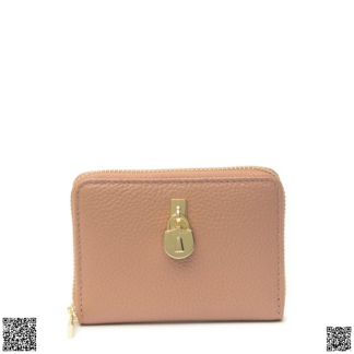 美國代購正品 Ted Baker Marsha 皮革掛鎖拉鏈錢包