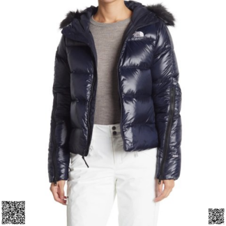 美國代購正品 The North Face Glades 人造毛皮短款羽絨夾