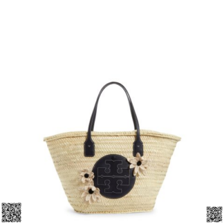 美國代購正品 Tory Burch Ella Woven 草編托特包