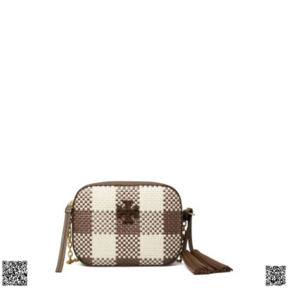 美國代購正品 Tory Burch 格紋相機包