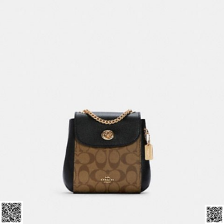 美國代購正品 可斜挎老花雙肩包