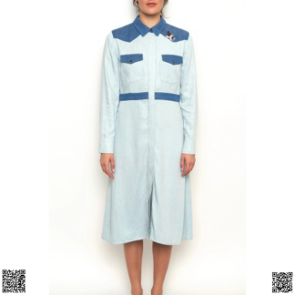美國代購正品 襯衫裙