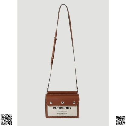 美國代購正品 Burberry Baby Title Pocket 單肩包