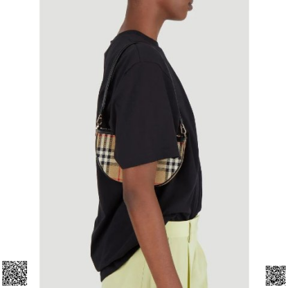 美國代購正品 Burberry Olympia 格子腋下包