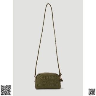美國代購正品 Burberry 綠色 Horseferrry Half Cube 單肩斜挎