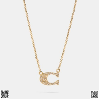 美國代購正品 COACH C字項鏈