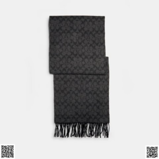 美國代購正品 COACH 羊毛圍巾