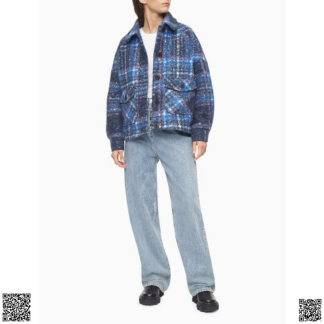 美國代購正品 Calvin Klein 格紋外套