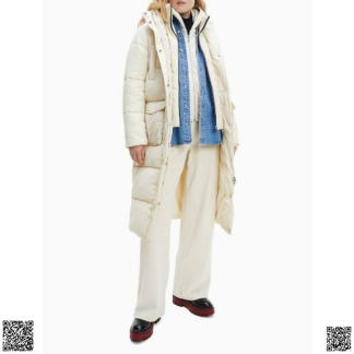 美國代購正品 Calvin Klein 長款棉服