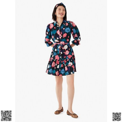 美國代購正品 Kate Spade 印花連衣裙