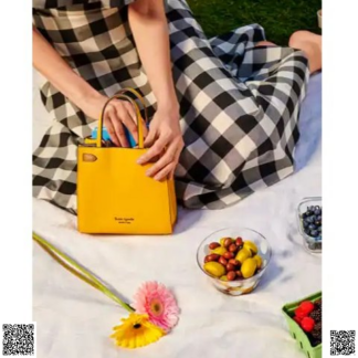 美國代購正品 Kate Spade 小號薑黃satchel