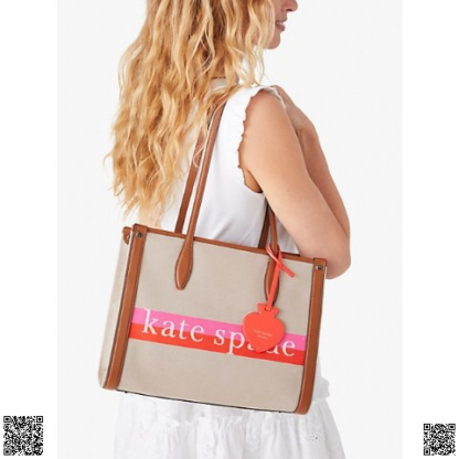 美國代購正品 Kate Spade 帆布托特包