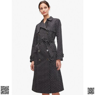 美國代購正品 Kate Spade 波點風衣