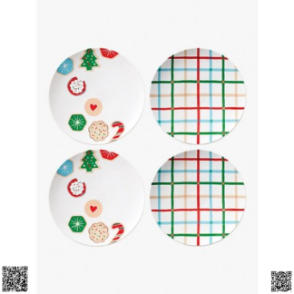 美國代購正品 Kate Spade 聖誕點心盤