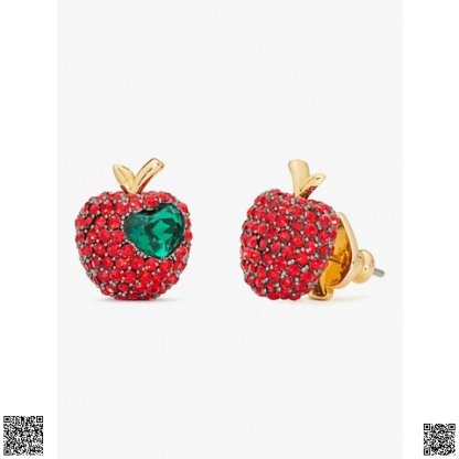 美國代購正品 Kate Spade 蘋果耳飾