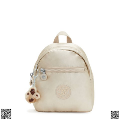 美國代購正品 Kipling 小號 金屬雙肩包