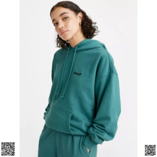 美國代購正品 Levi s 湖綠色帽衫