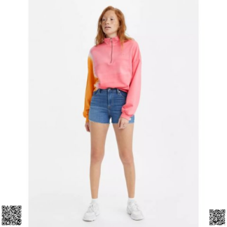 美國代購正品 Levi s 高腰牛仔短褲