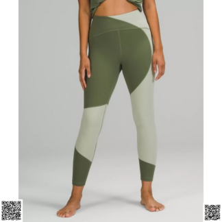 美國代購正品 Lululemon Nulu 25 拼色緊身褲