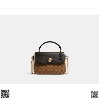 美國代購正品 Marlie Top Handle 老花手提包