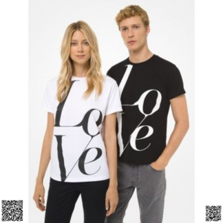 美國代購正品 Michael Kors love 情人節T恤 黑白2色選