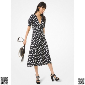 美國代購正品 Michael Kors 桃心V領連衣裙