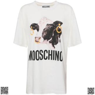 美國代購正品 Moschino 奶牛T恤