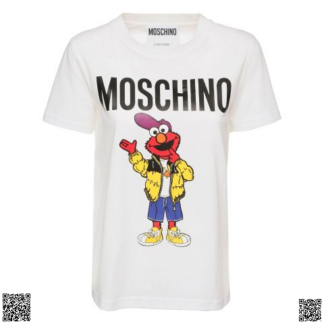 美國代購正品 Moschino 芝麻街聯名T恤