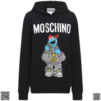 美國代購正品 Moschino 芝麻街聯名衛衣