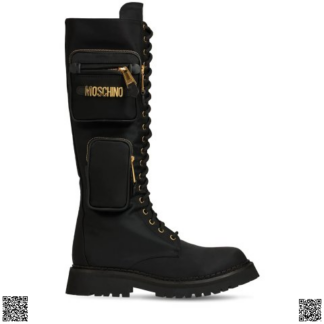美國代購正品 Moschino 騎士靴