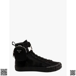 美國代購正品 Prada 高幫運動鞋