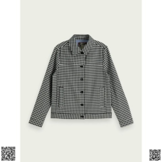 美國代購正品 Scotch & Soda Checked Trucker 外套