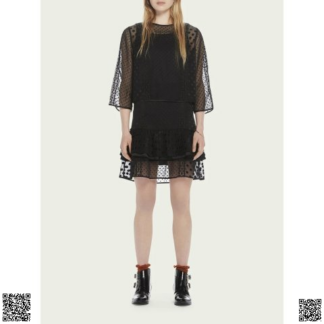 美國代購正品 Scotch & Soda 波點連衣裙