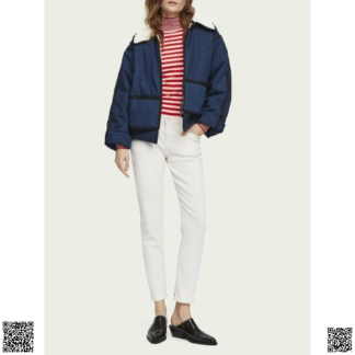 美國代購正品 Scotch & Soda 牛仔Bomber外套