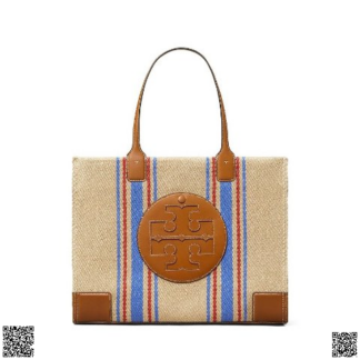 美國代購正品 Tory Burch Ella 條紋托特包