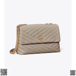 美國代購正品 Tory Burch Kira 大象灰鏈條包