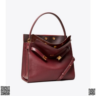 美國代購正品 Tory Burch Lee Radziwill Double 大號托特包
