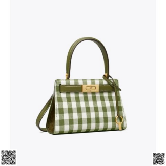 美國代購正品 Tory Burch Lee Radziwill 格紋手提袋