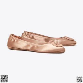 美國代購正品 Tory Burch Minnie 絲綢芭蕾鞋