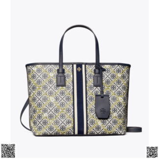 美國代購正品 Tory Burch T Monogram 印花托特包