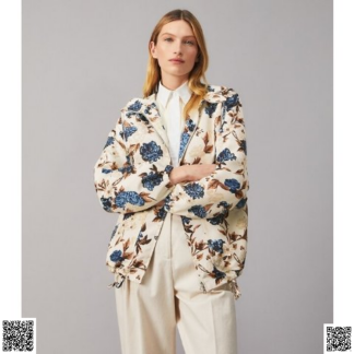 美國代購正品 Tory Burch 優雅印花外套