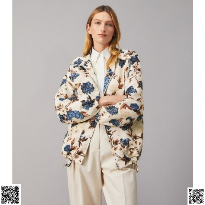 美國代購正品 Tory Burch 優雅印花外套